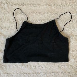 Black Crop Top